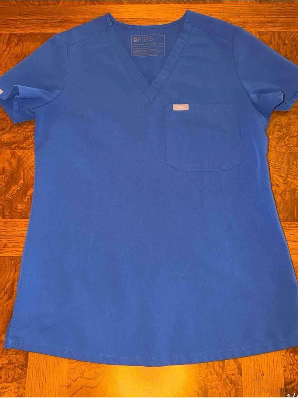 Figs Catarina/Zamora Jogger Technical Collection Label in Winning Blue